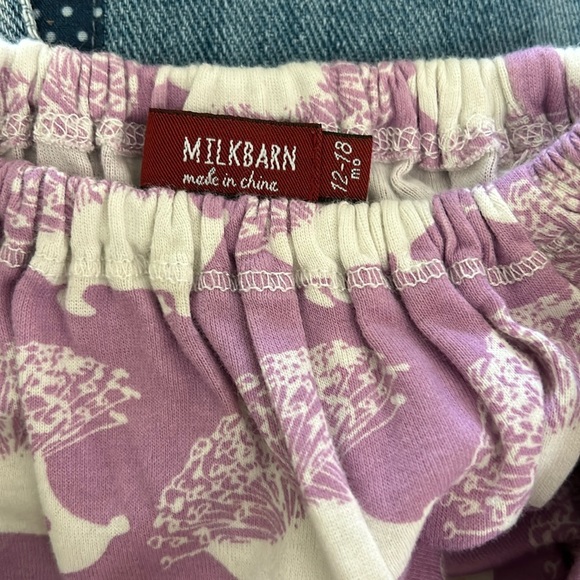 MILKBARN 12-18mo Elephants print Top. - Picture 3 of 5